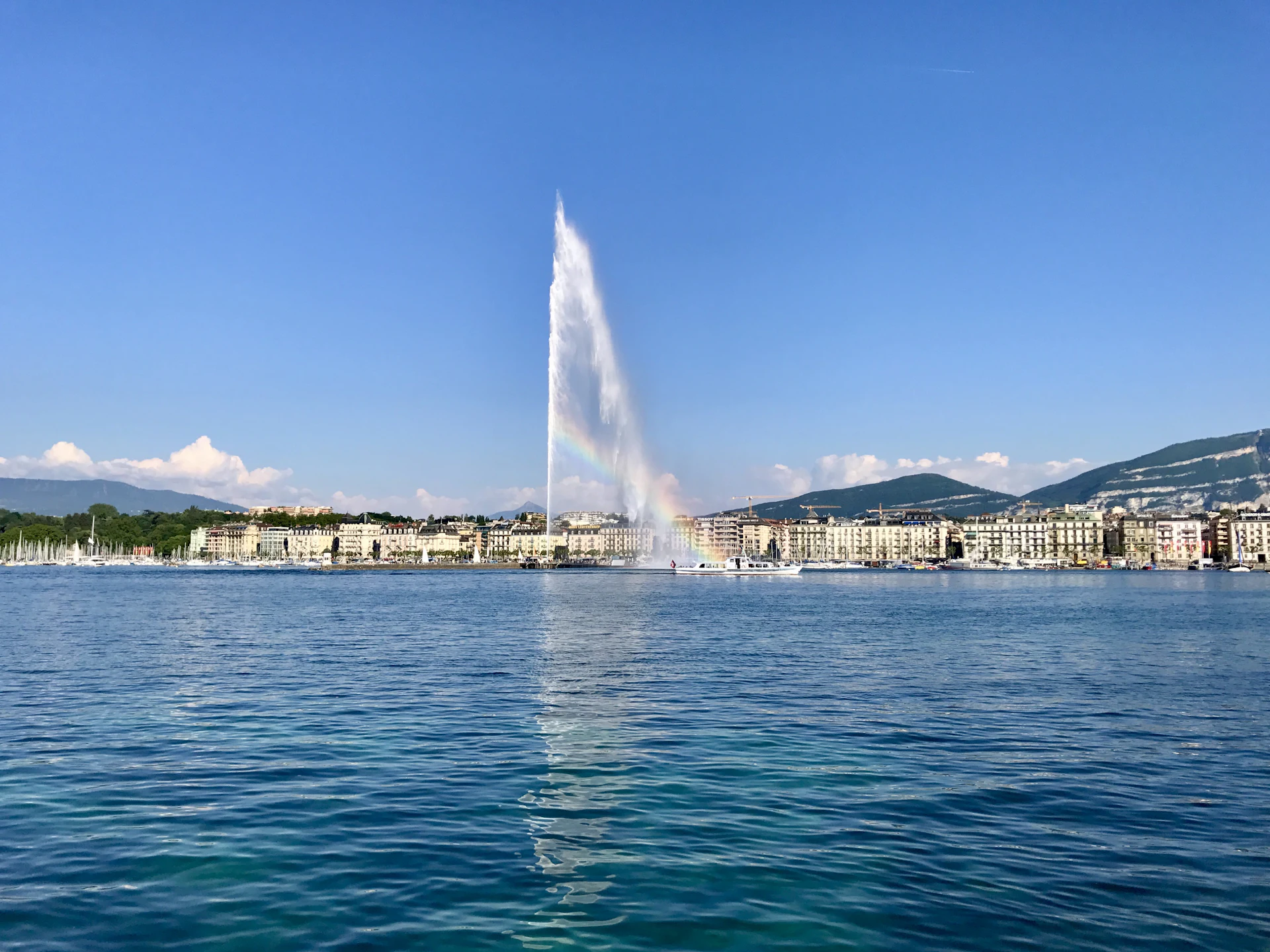 Le Jet d'eau de Genève