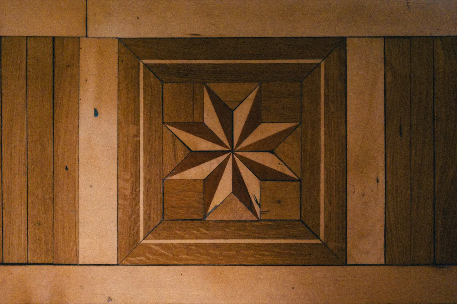 Parquet en marqueterie