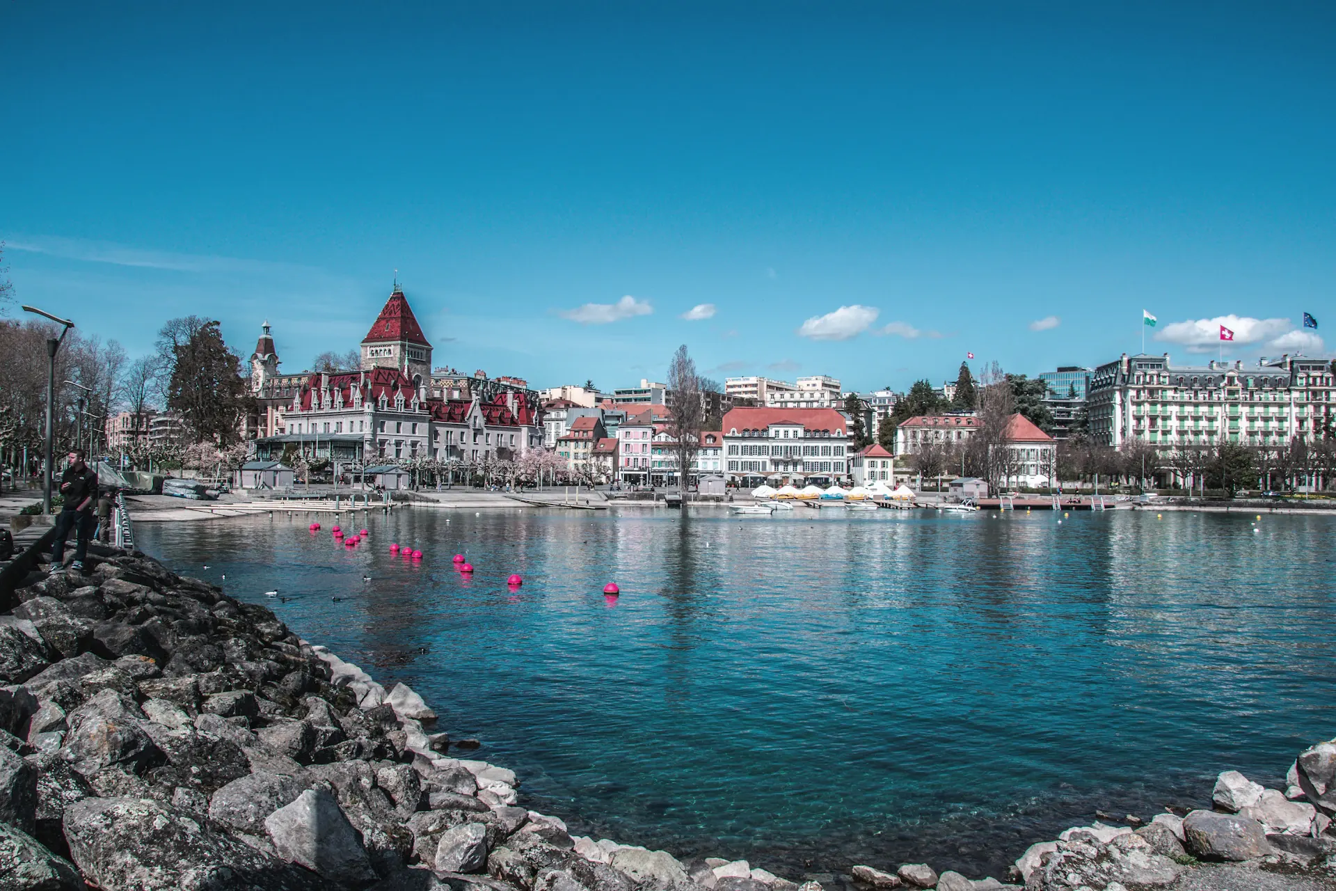 Lausanne, quai d’Ouchy